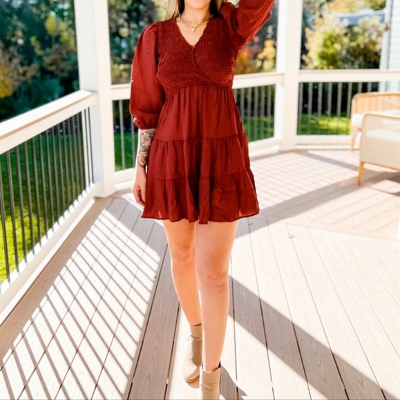 NWT Blu Pepper dress size Medium. - Picture 4 of 5